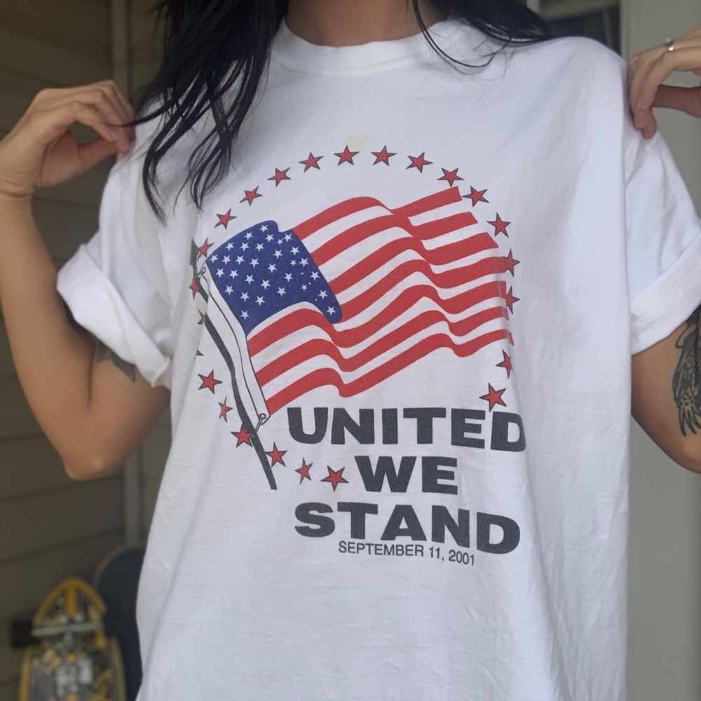 Vintage 9/11 tee shirt 2001